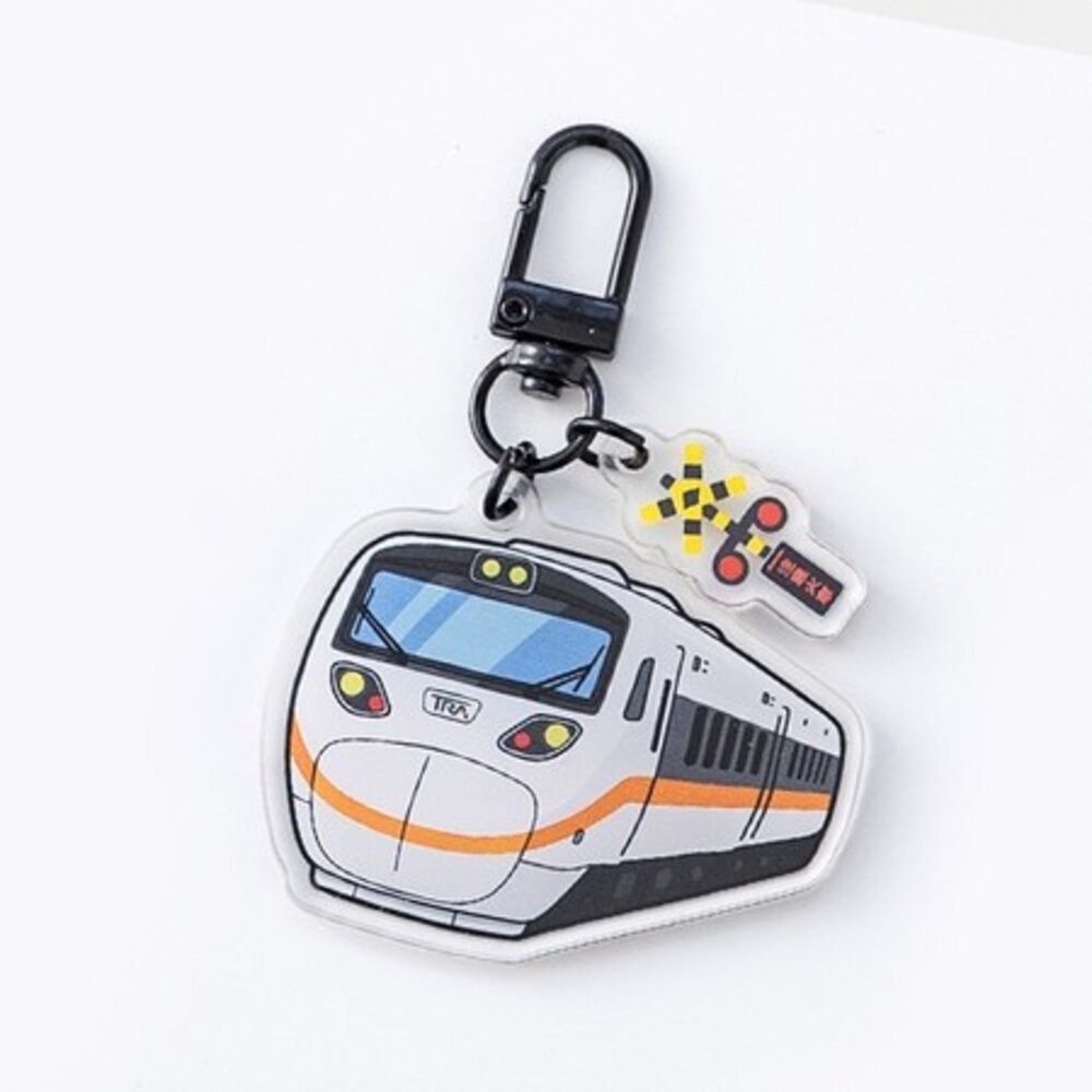 台鐵火車造型壓克力鑰匙圈 台灣火車鑰匙圈 吊飾 台鐵紀念品 臺鐵正版授權 TR台灣鐵道-規格圖6