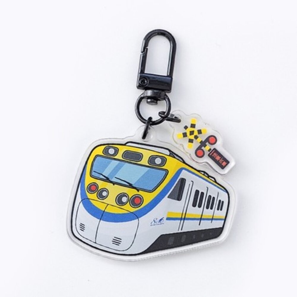 台鐵火車造型壓克力鑰匙圈 台灣火車鑰匙圈 吊飾 台鐵紀念品 臺鐵正版授權 TR台灣鐵道-規格圖6