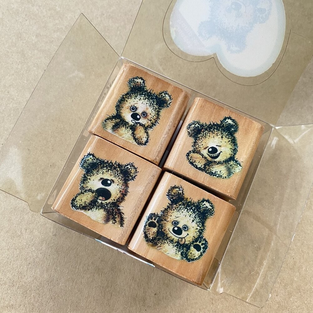 micia 美日手藝館 美日印章 DIY組合印章 四入印章 門市福利品出清 橡皮保證未蓋印過 TR台灣鐵道-規格圖1