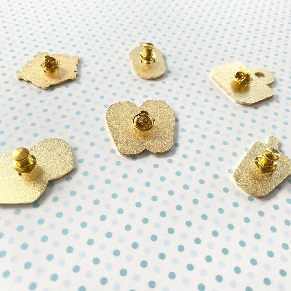琺瑯金屬徽章 金屬別針 胸針 台灣紀念品 臺灣伴手禮 新格子 TR台灣鐵道-細節圖4