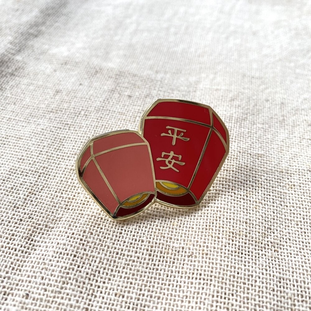 琺瑯金屬徽章 金屬別針 胸針 台灣紀念品 臺灣伴手禮 新格子 TR台灣鐵道-規格圖4