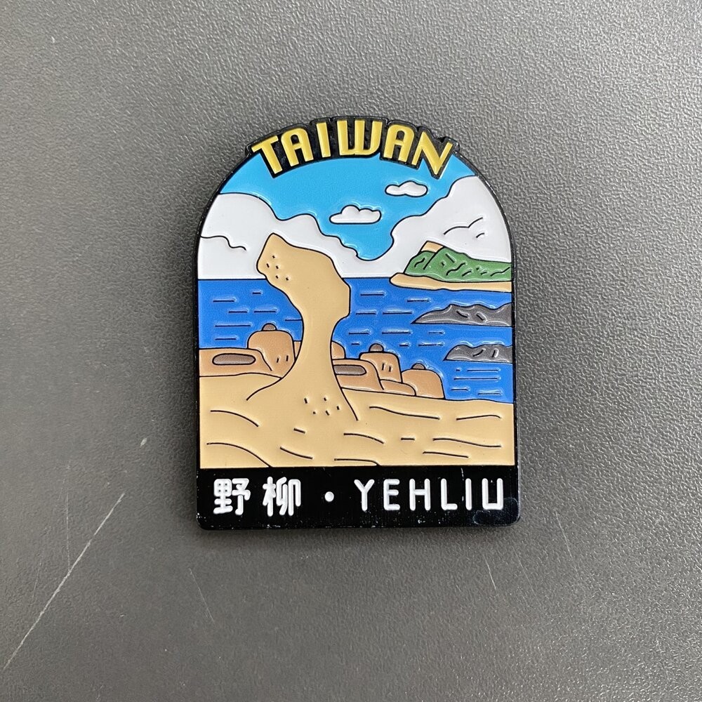 烤漆金屬磁鐵 造型磁鐵 金屬冰箱貼 亮面烤漆吸鐵 台灣紀念品 新格子 TR台灣鐵道-規格圖4