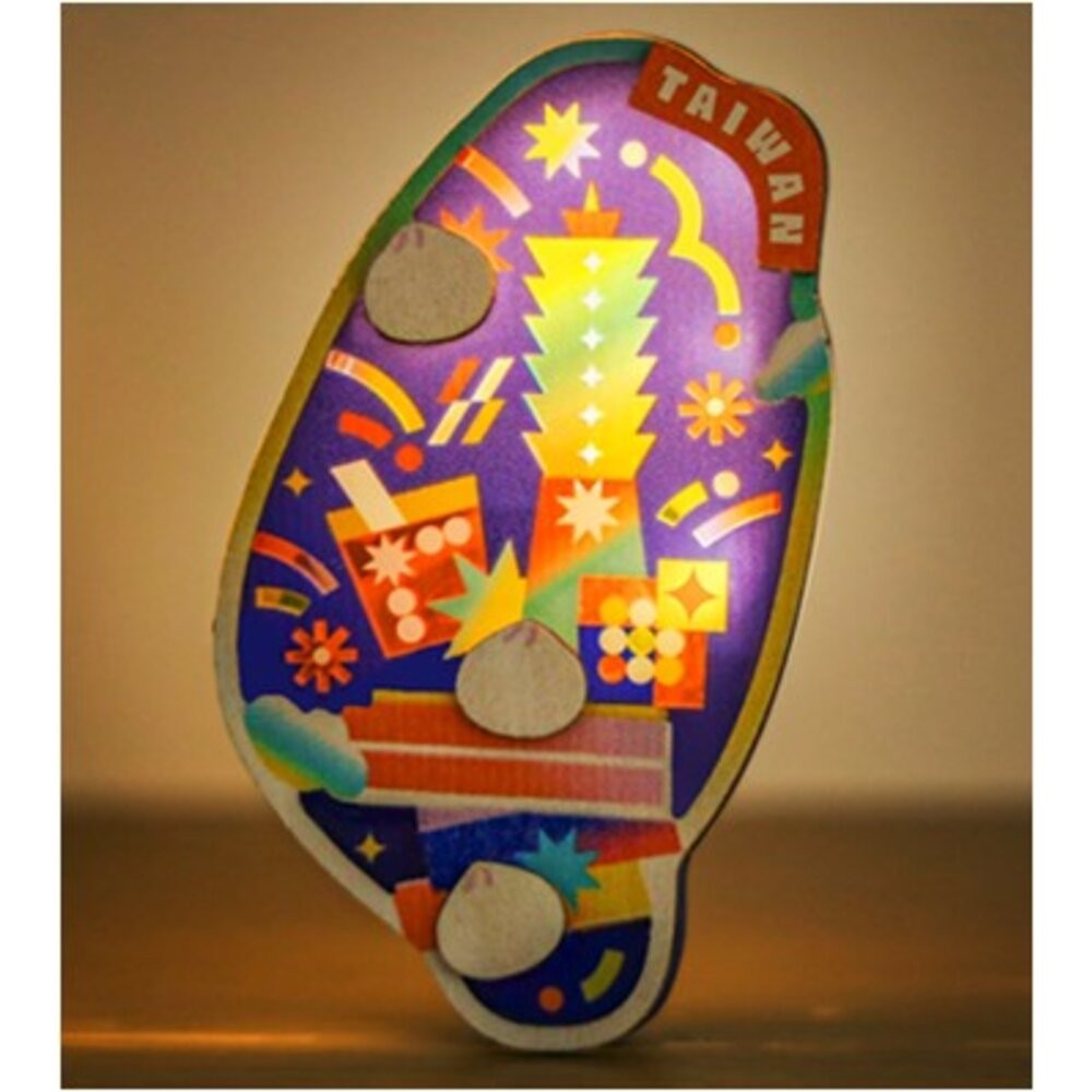 台灣小磁燈 磁鐵小夜燈 造型磁鐵 台灣景點 復古台灣 紀念品 猴子設計 TR台灣鐵道-規格圖4