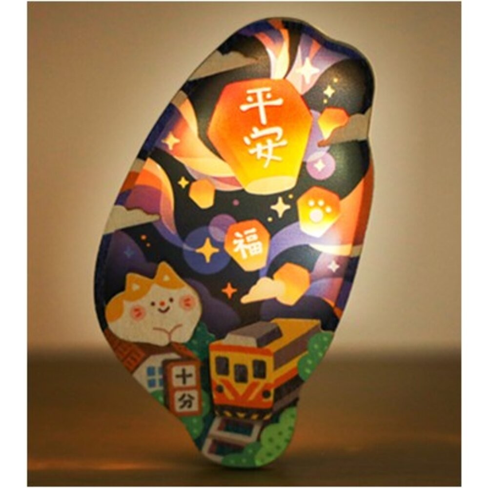 台灣小磁燈 磁鐵小夜燈 造型磁鐵 台灣景點 復古台灣 紀念品 猴子設計 TR台灣鐵道-規格圖4