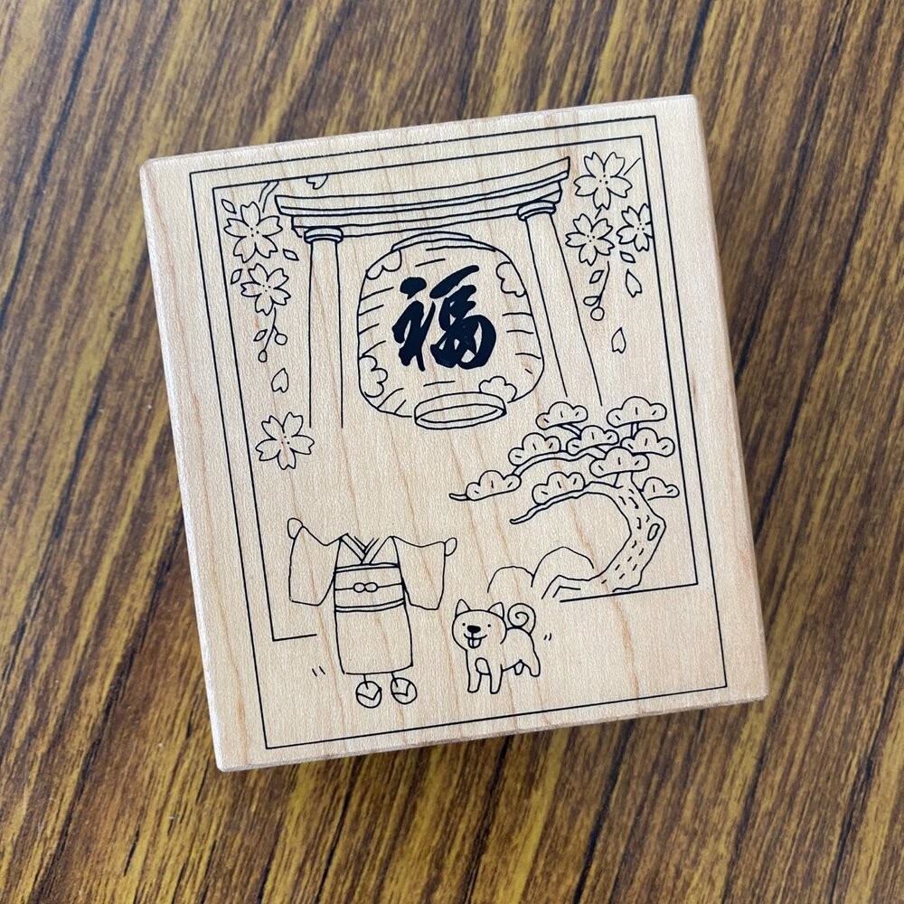 Micia 美日手藝館 美日印章 楓木印章 散裝印章 圖像插圖花 門市福利品出清 橡皮保證未蓋印過 TR台灣鐵道-規格圖1