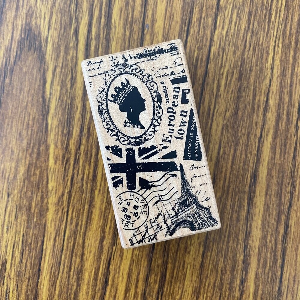Micia 美日手藝館 美日印章 楓木印章 散裝印章 圖像插圖花 門市福利品出清 橡皮保證未蓋印過 TR台灣鐵道-規格圖1