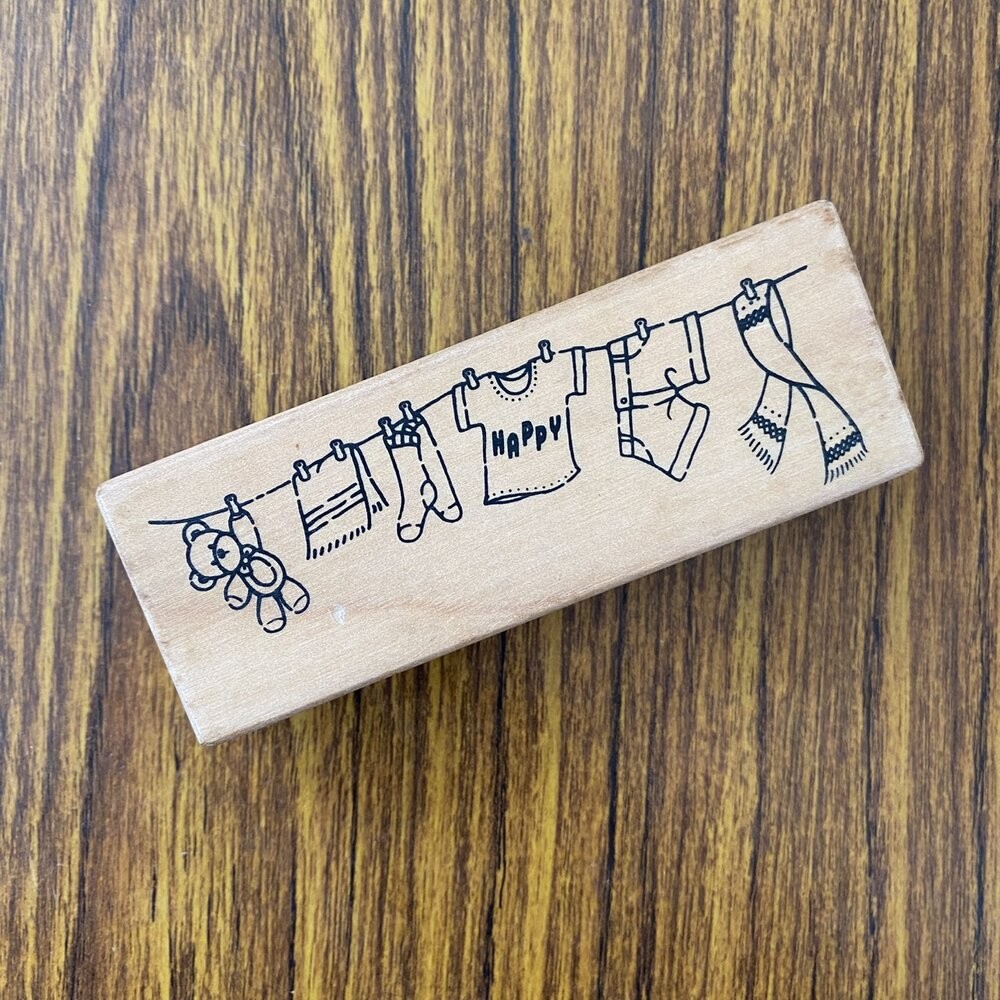 Micia 美日手藝館 美日印章 楓木印章 散裝印章 圖像插圖花 門市福利品出清 橡皮保證未蓋印過 TR台灣鐵道-規格圖1
