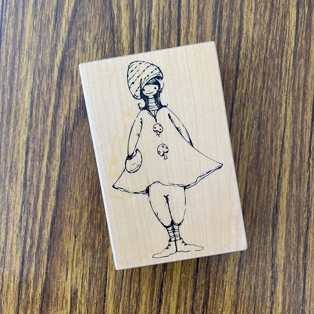 Micia 美日手藝館 美日印章 楓木印章 散裝印章 人像圖案 門市福利品出清 橡皮保證未蓋印過 TR台灣鐵道-規格圖1