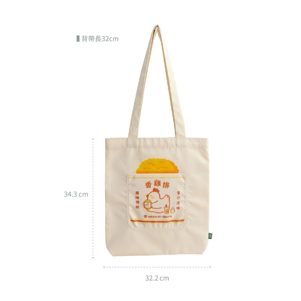 台灣好提袋 手提肩背袋 可愛趣味肩背袋 A4大小 可收納摺疊 猴子設計 TR台灣鐵道-細節圖5