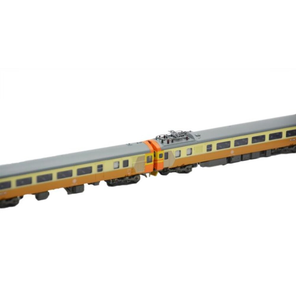 台鐵初代自強號列車 EMU100型 動力車輛組(10輛全編組) N軌 N規鐵道模型 鐵支路模型 VM3004-細節圖3