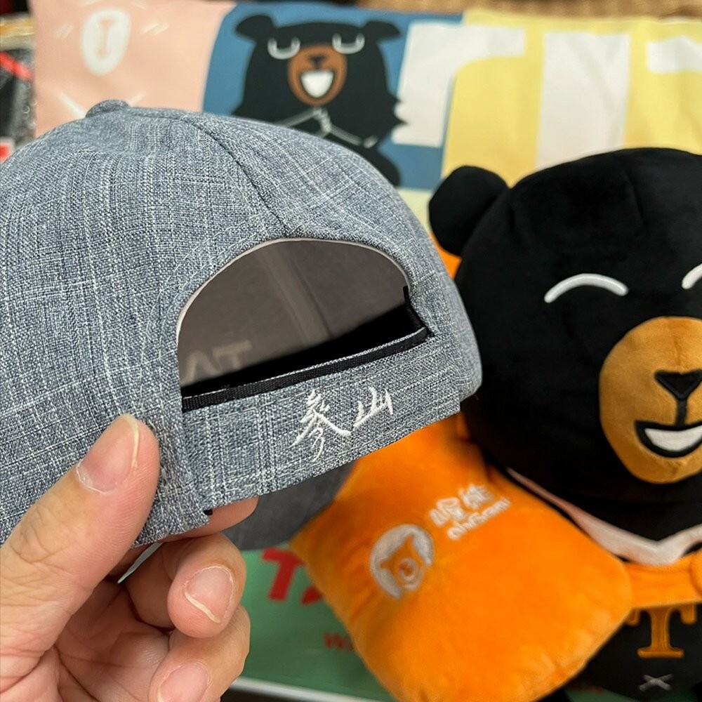 喔熊 OhBear TAIWAN 鴨舌帽 帽球帽 紀念帽 交通部觀光署 喔熊商品專賣店 TR台灣鐵道-細節圖2