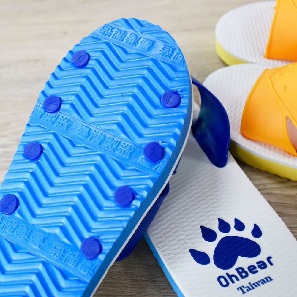 喔熊 OhBear TAIWAN 台灣經典藍白拖 MIT台灣製造 交通部觀光署 喔熊商品專賣店 TR台灣鐵道-細節圖2
