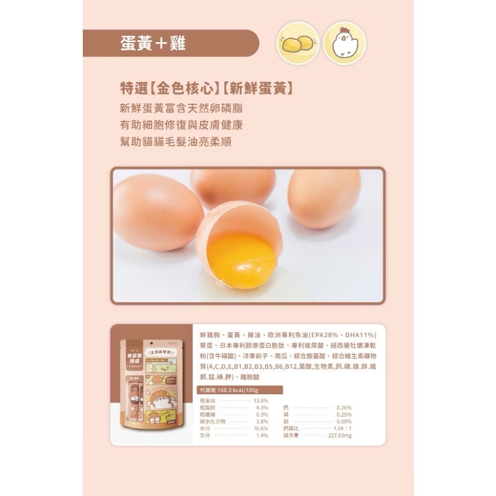 《健康貓》￼【貓有話說】玻尿酸護膚 捏一口 機能主食鮮肉泥 16g*4入｜主食肉泥 健康補水 全營養 符合鈣磷比 迷你主-細節圖6