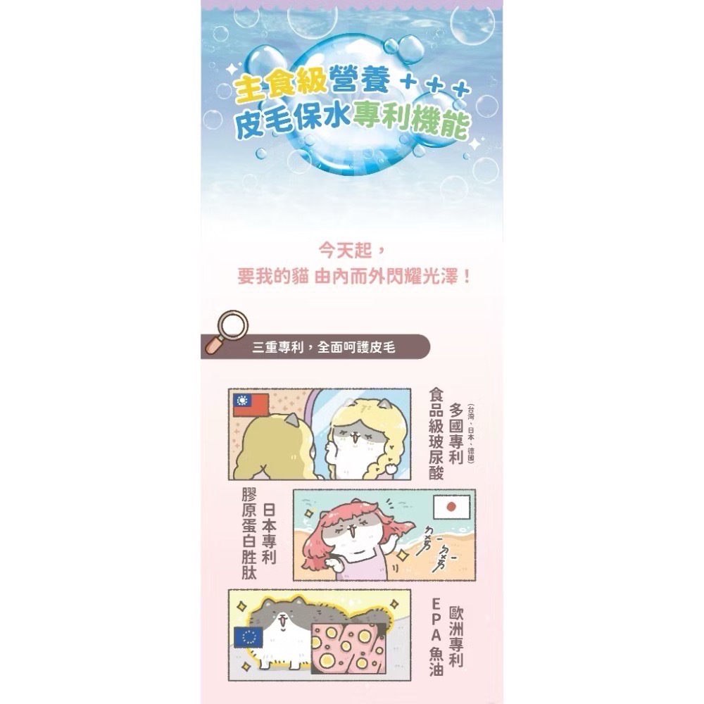 《健康貓》￼【貓有話說】玻尿酸護膚 捏一口 機能主食鮮肉泥 16g*4入｜主食肉泥 健康補水 全營養 符合鈣磷比 迷你主-細節圖3