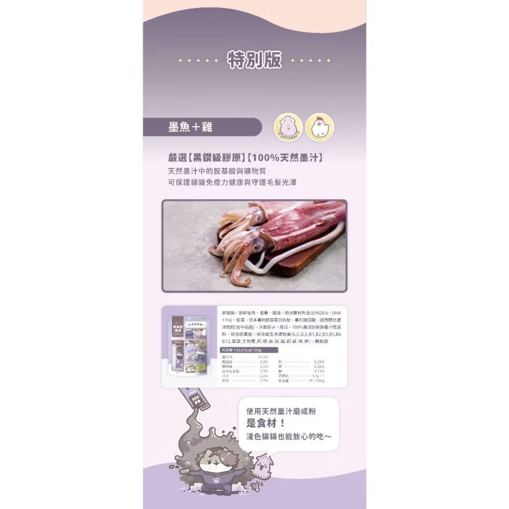 《健康貓》￼【貓有話說】玻尿酸護膚 捏一口 機能主食鮮肉泥 16g*4入｜主食肉泥 健康補水 全營養 符合鈣磷比 迷你主-細節圖7