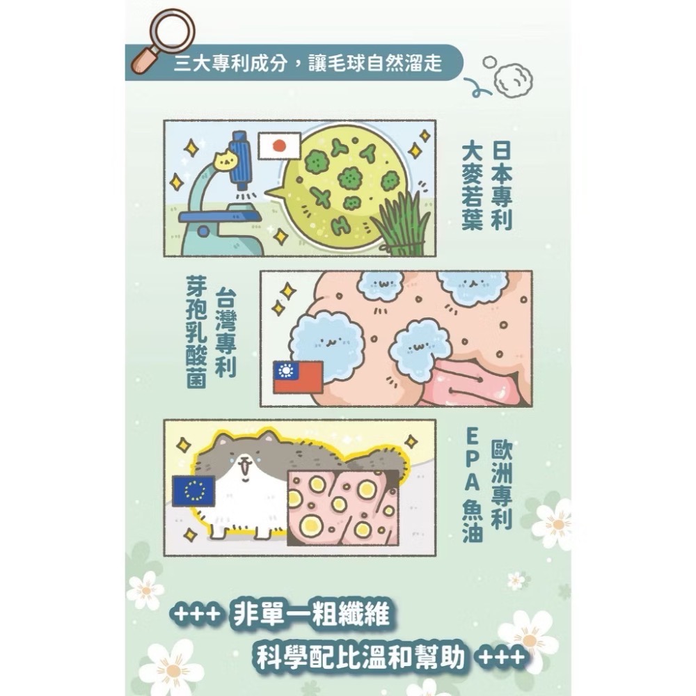 《健康貓》￼【貓有話說】溫和排毛 捏一口 機能主食鮮肉泥 16g*4入｜主食肉泥 化毛 溫和不刺激 全營養 迷你主食罐-細節圖4