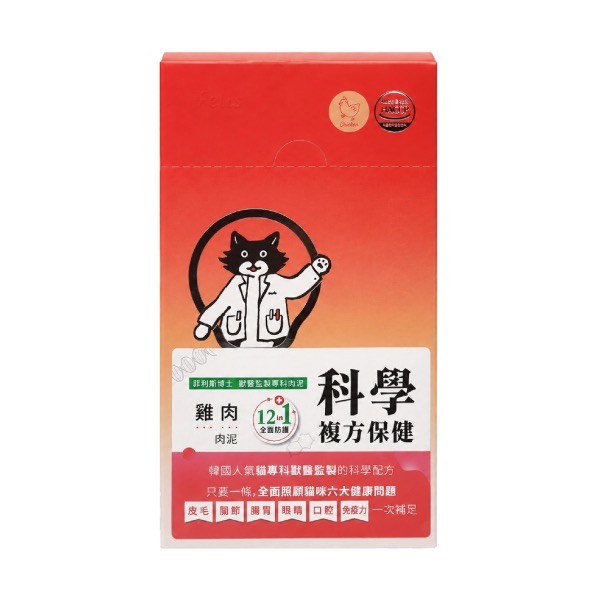 《健康貓》菲利斯博士＼複方保健-肉泥 15入-細節圖2