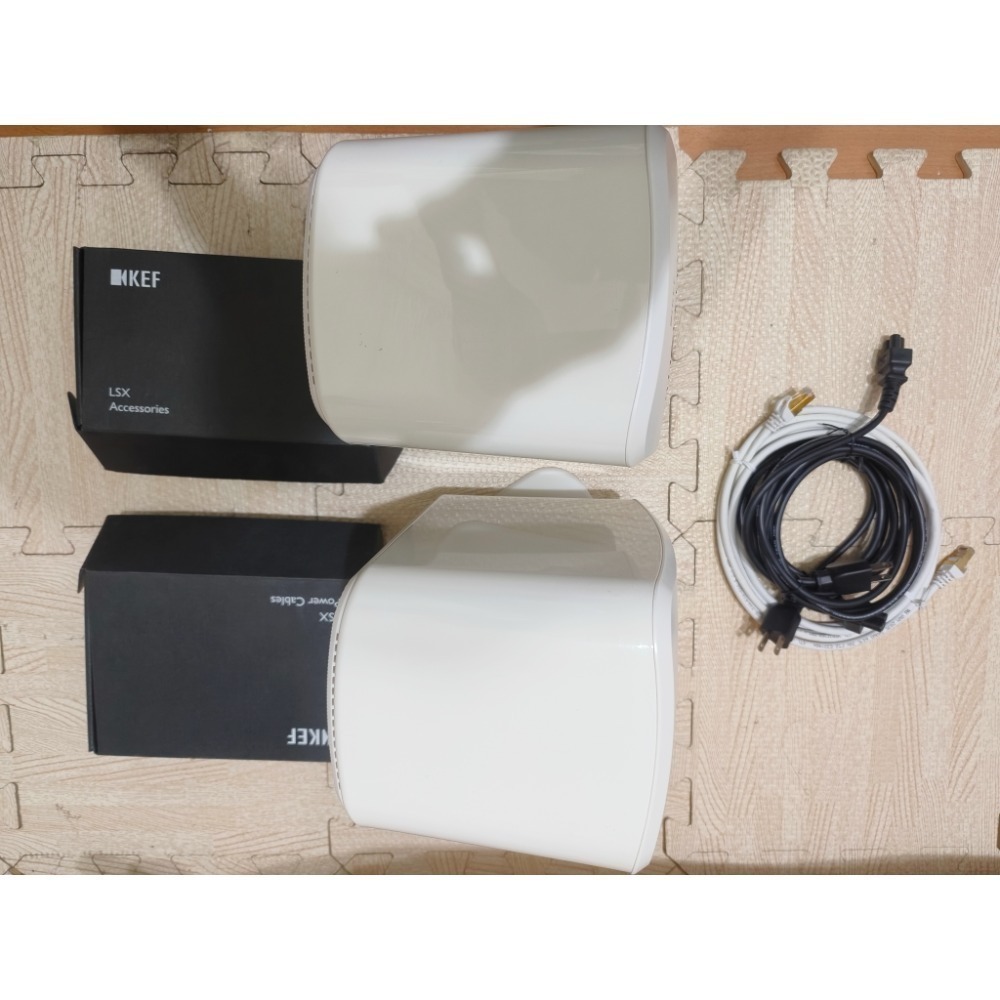 英國KEF LSX 一代 無線藍芽 / Wi-Fi 主動式喇叭（白色）-細節圖2