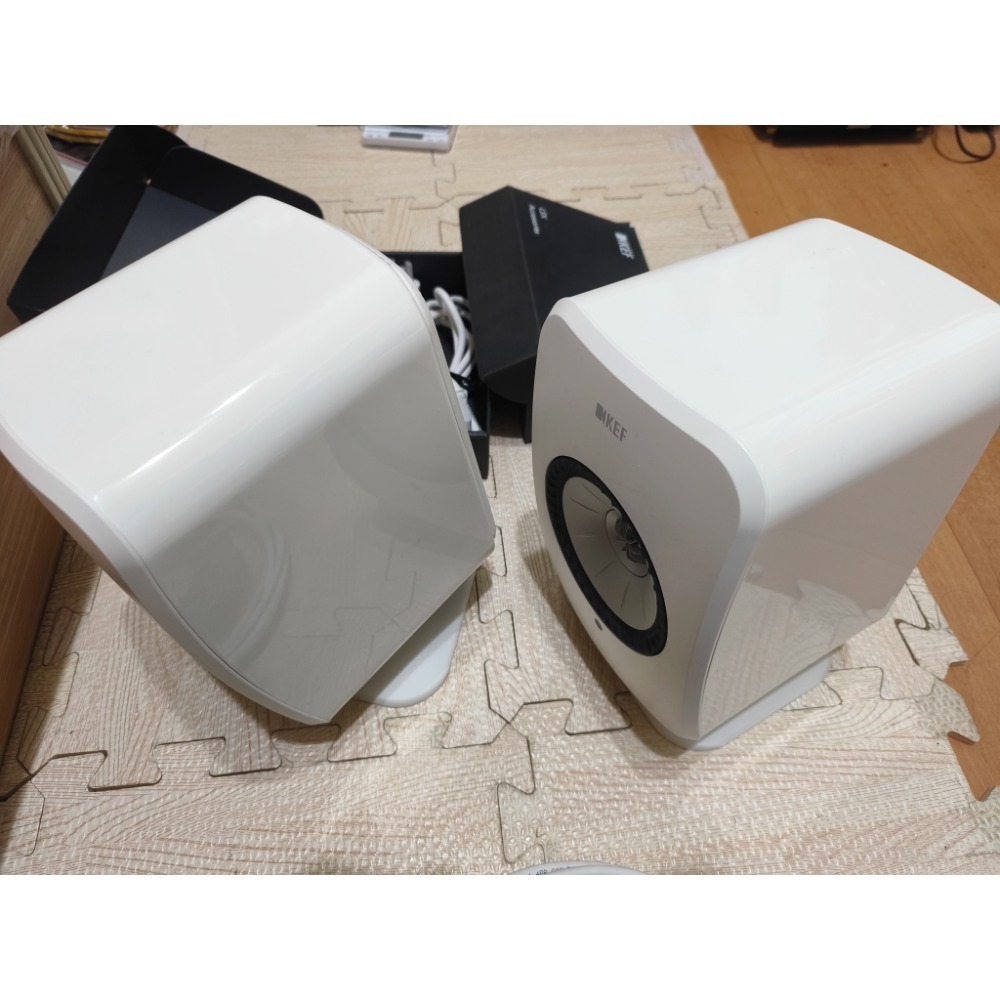 英國KEF LSX 一代 無線藍芽 / Wi-Fi 主動式喇叭（白色）-細節圖5