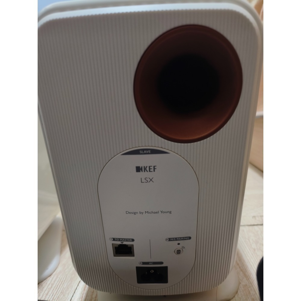 英國KEF LSX 一代 無線藍芽 / Wi-Fi 主動式喇叭（白色）-細節圖8