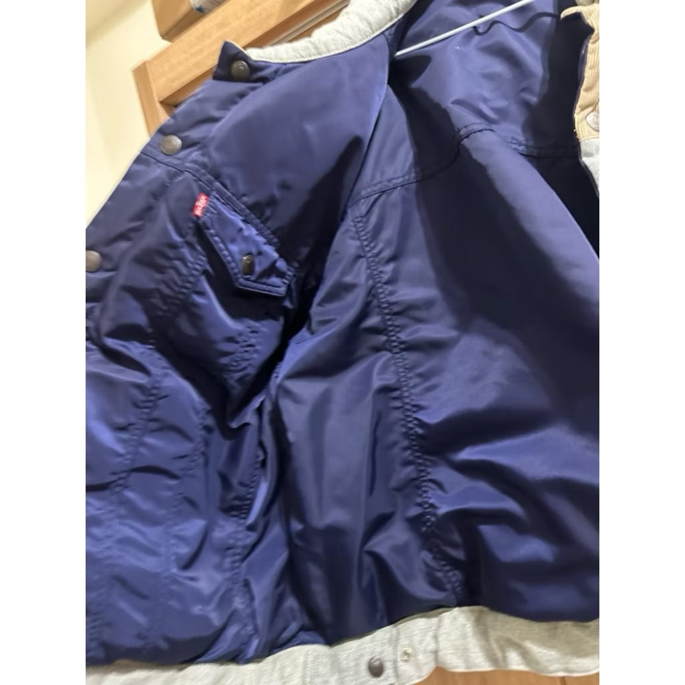 Levi’s clot 聯名 羽絨外套 最強寒流 必備 保暖 稀有 美品 新年 交換禮物 便宜售 M號-細節圖4