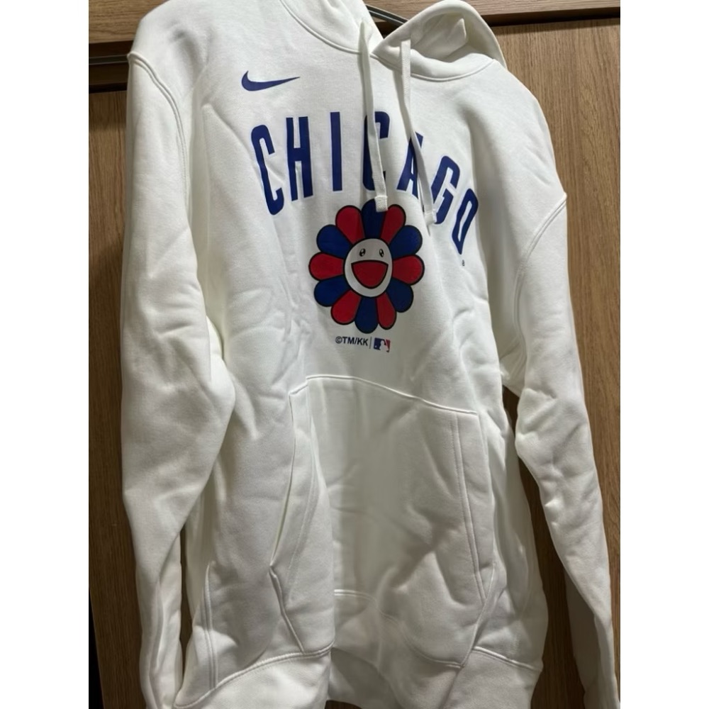 Takashi Murakami 村上隆MLB Tokyo  2025 Cubs 帽T 小熊限定M號 含吊牌[全新］聖誕-細節圖2