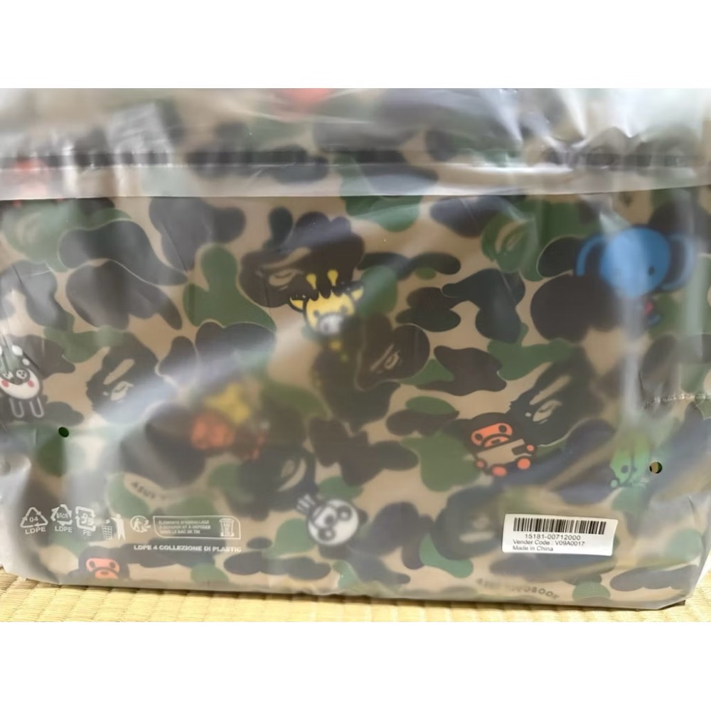 Asus vivobook A bathing ape bape 電腦包 稀有 限量 美品 便宜出售 迷彩黑［全新］-細節圖2