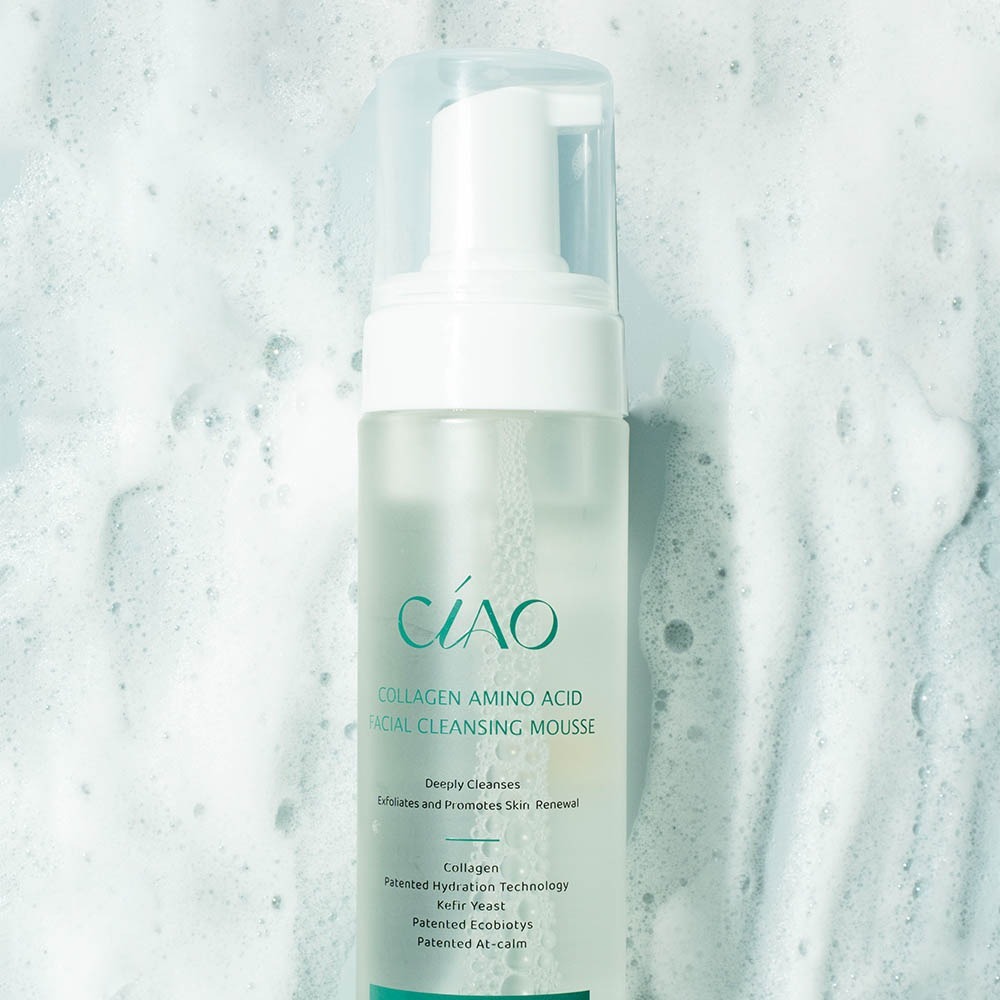 日喬恩｜膠原蛋白氨基酸潔顏慕絲 (潔顏 洗臉 慕斯 淨化毛孔 溫和清潔)-細節圖3