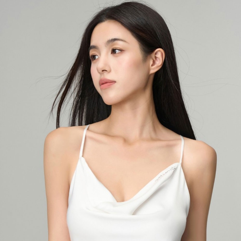 MICISTY 睡衣｜水光冰絲吊帶睡裙 居家睡衣 夏季睡衣 清涼 四季睡衣 居家服 吊帶裙-細節圖5