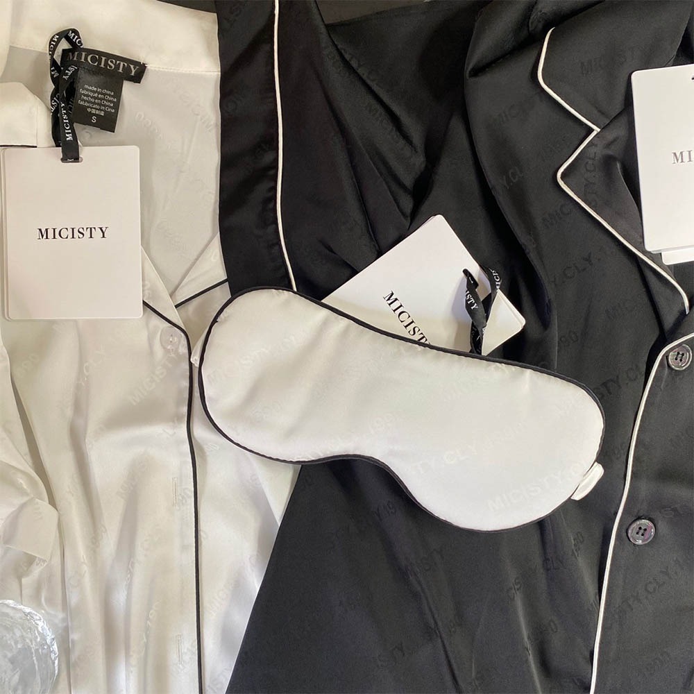 MICISTY 睡衣｜創始人訂製睡衣系列 套裝睡衣 短袖睡衣 長袖睡衣 眼罩 家居服 男女睡衣 情侶睡衣-細節圖2
