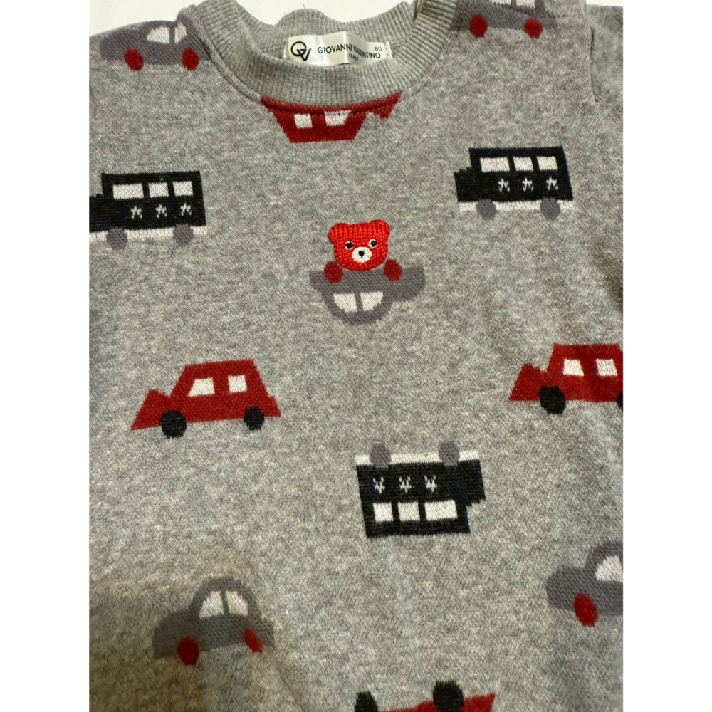 范倫提諾刺繡熊車車套裝-細節圖2