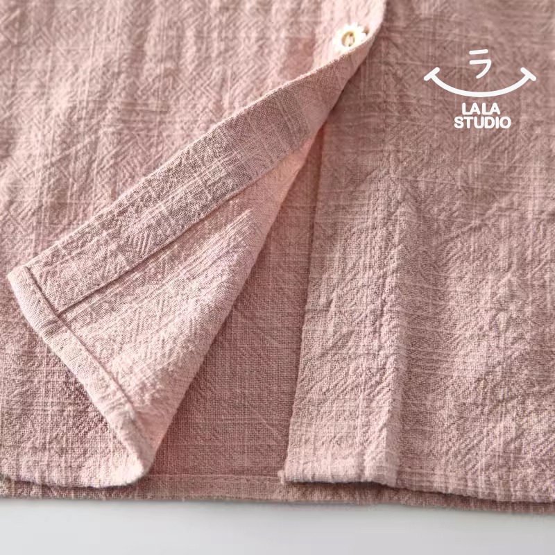 𝕃𝔸𝕃𝔸 𝕊𝕋𝕌𝔻𝕀𝕆 日系甜美蕾絲花邊領長袖上衣-細節圖6