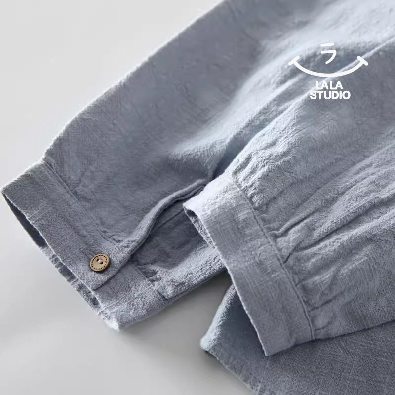 𝕃𝔸𝕃𝔸 𝕊𝕋𝕌𝔻𝕀𝕆 日系清新圓領蕾絲花邊長袖襯衫上衣 ˚ʚ  2色 ɞ˚-細節圖6