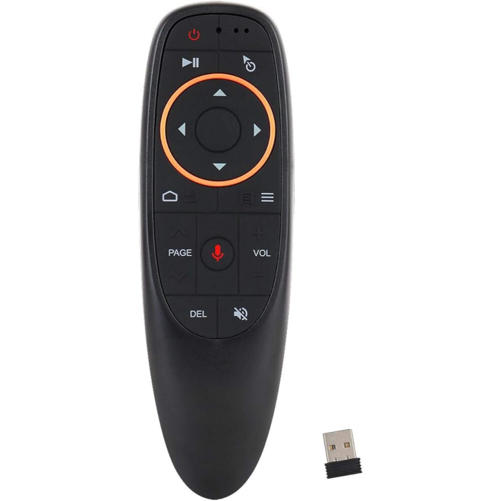 【現貨】G10s 語音 遙控電視電腦盒子  陀螺儀飛鼠2.4g 空中飛鼠-細節圖4