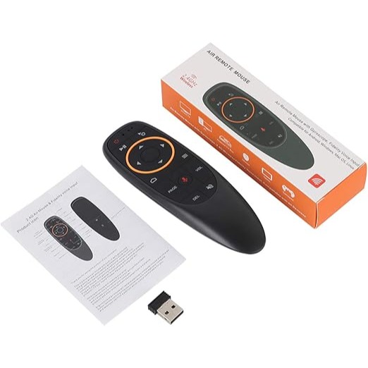 【現貨】G10s 語音 遙控電視電腦盒子  陀螺儀飛鼠2.4g 空中飛鼠-規格圖4