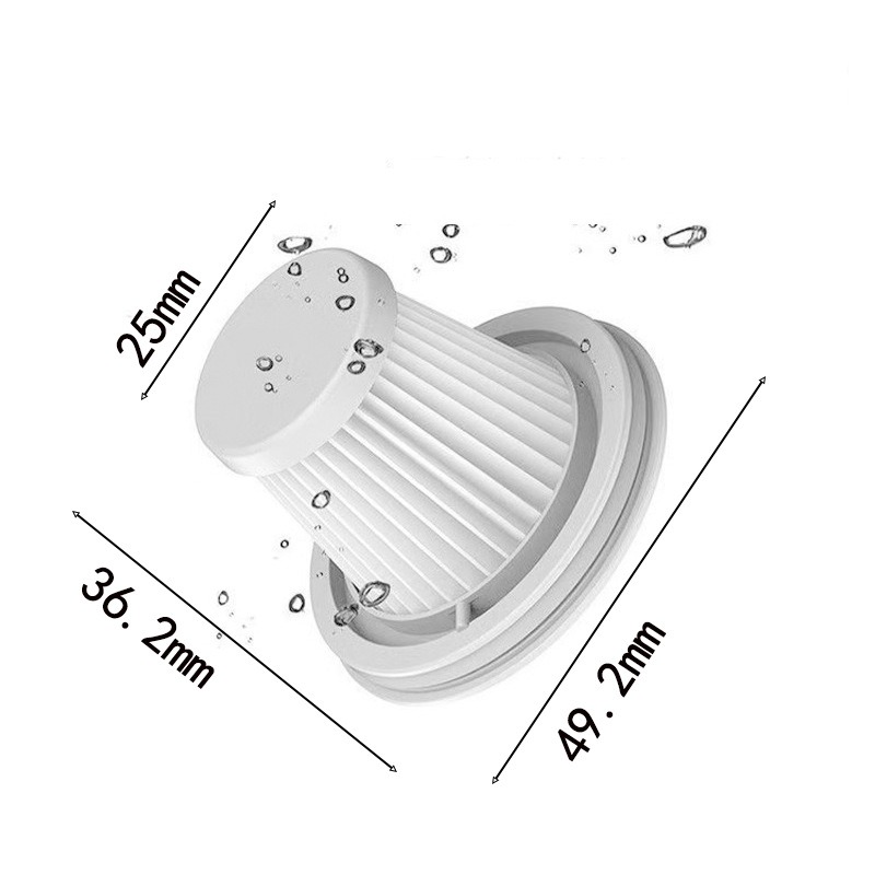 【台灣出貨】適用小米米家隨手吸塵器配件濾芯過濾網無線手持車載可水洗HEPA-細節圖2