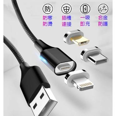 現貨】萬核第六代 3A 大電流手機 磁吸線 編織磁力線安卓/蘋果/TYPE C閃充 充電 手機 充電線 快充-細節圖5