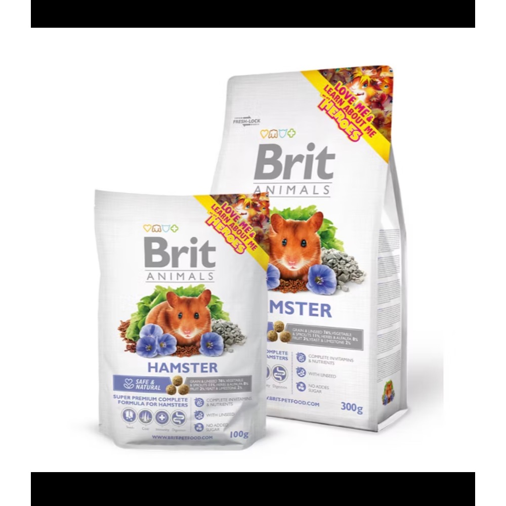 愛寶草圈/無糖鼠糧/Brit美毛糧/5001磨牙飼料-細節圖3