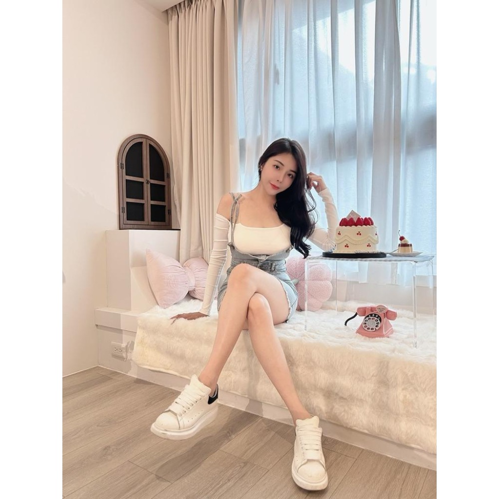 ［Sunlight馬上出貨✨］訂製款牛仔貼身包裙（可自行調整肩帶）-細節圖5