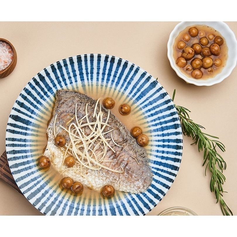 天時福 產銷履歷調理鱸魚排美味組(破布子鱸魚排200gx5片+泰式檸檬鱸魚排組200gx5片)-細節圖2