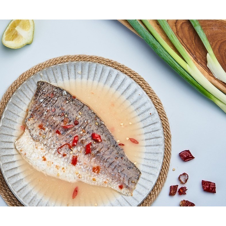 天時福 產銷履歷調理鱸魚排美味組(破布子鱸魚排200gx5片+泰式檸檬鱸魚排組200gx5片)-細節圖3