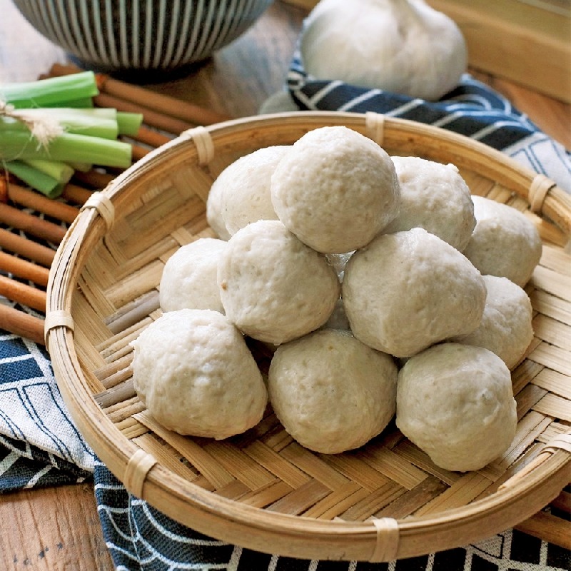 天時福 雙產銷美味純虱目魚丸雙口味組(虱目魚丸x5包+香菇虱目魚丸x5包)-細節圖5