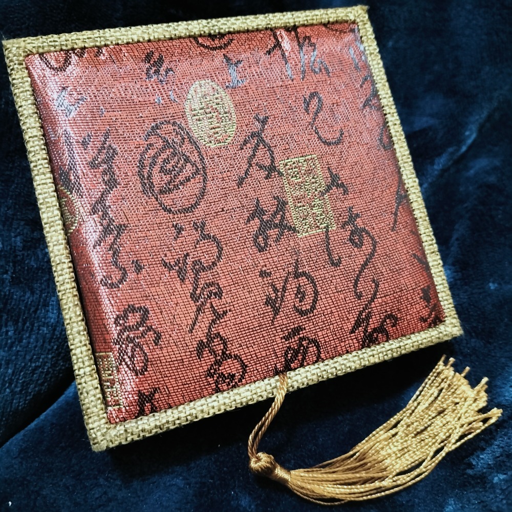 流蘇麻布飾品盒 手鐲盒 手珠盒 手串盒-細節圖2