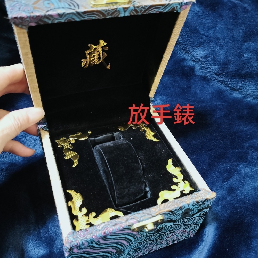 波浪紋收藏盒 有蓋 首飾盒 飾品盒-細節圖6