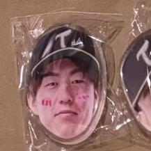 2025 台鋼雄鷹 製造浪漫大頭搖頭磁鐵-規格圖1