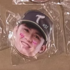 2025 台鋼雄鷹 製造浪漫大頭搖頭磁鐵-規格圖1