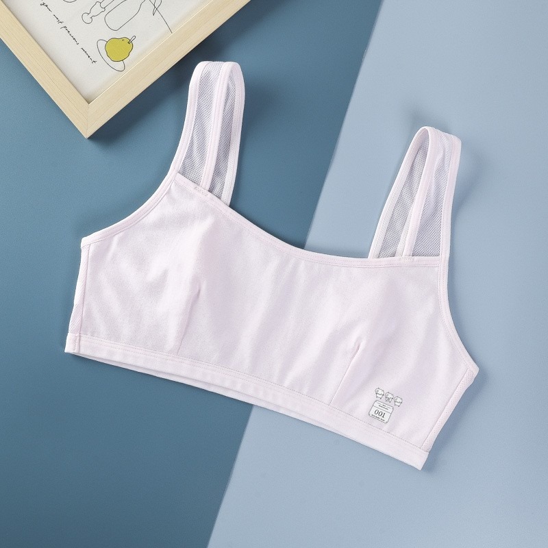 5162學生內衣4件組.下胸圍62-68CM發育初階第一階段成長內衣-細節圖2