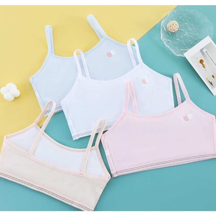 3110發育期成長型學生內衣4件組.下胸圍54-60CM第一階段少女內衣-細節圖2