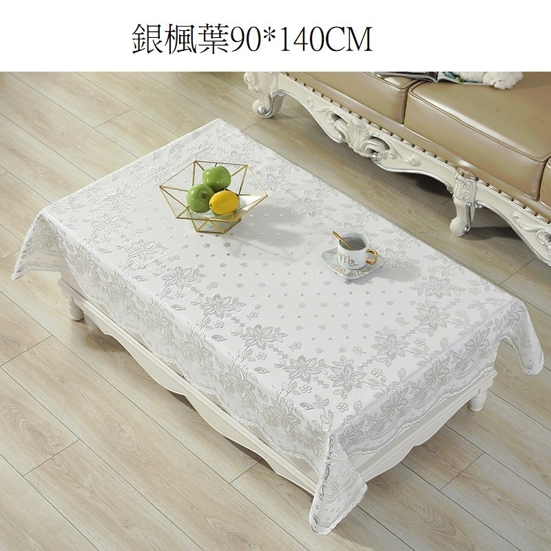 歐式燙金PVC塑膠桌巾.90*140CM茶几墊.餐桌墊-細節圖3
