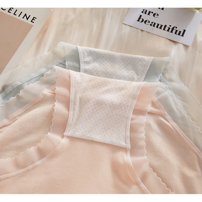 雲感柔軟蕾絲莫代爾三角褲 5件組.30-60KG女內褲-細節圖6